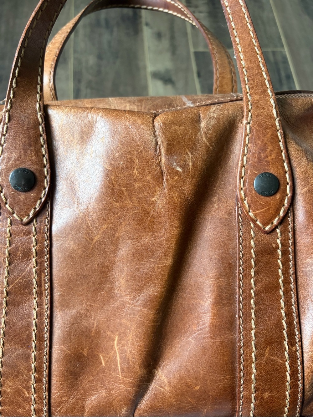 Leather Frye bag - Picture 15 of 15